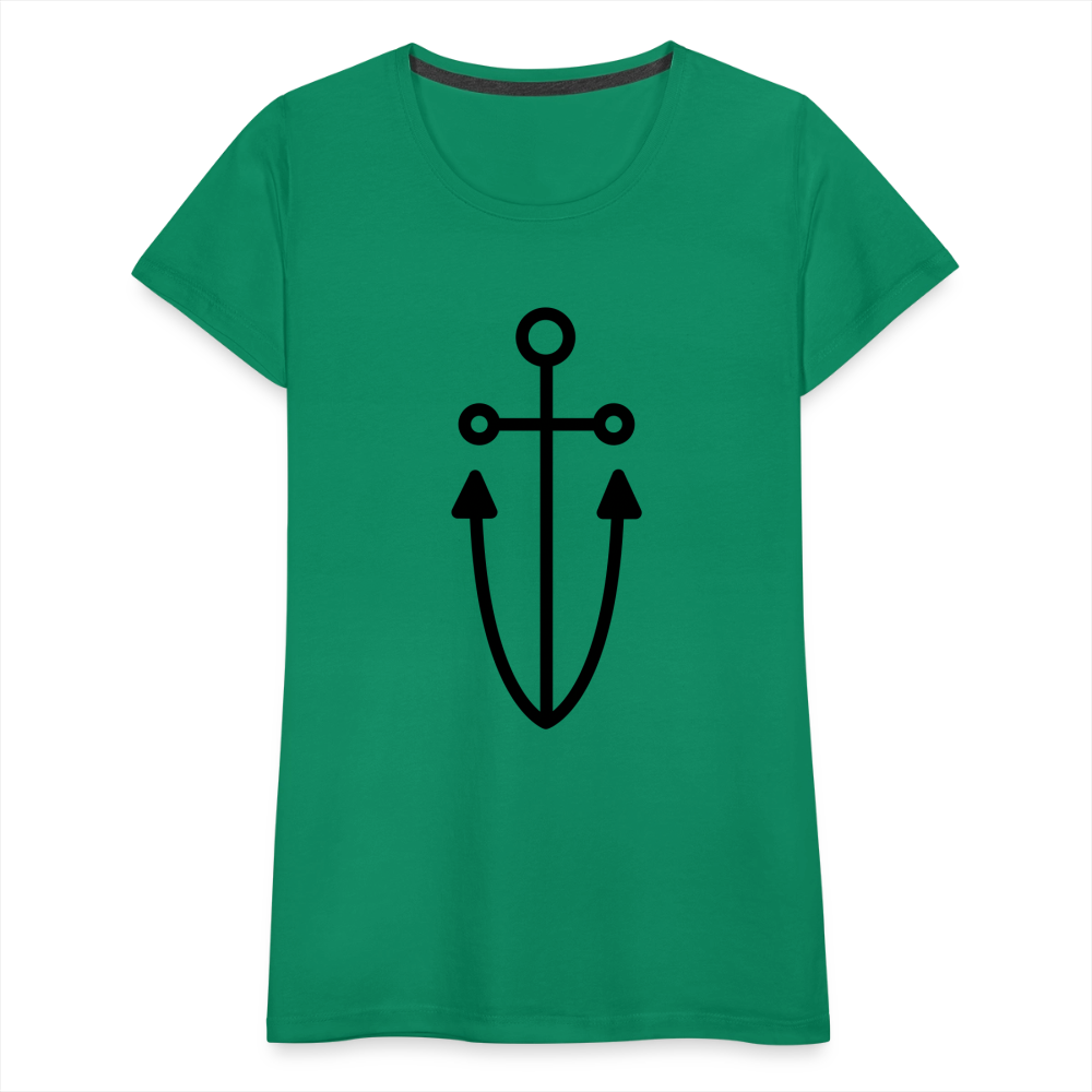 Anchor Women’s Premium T-Shirt - kelly green