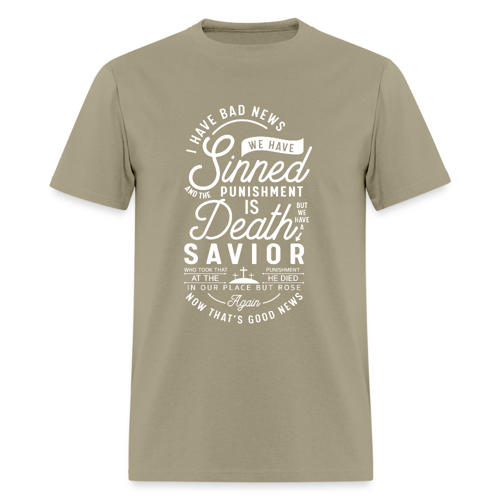 News Men's T-Shirt | GILDAN 5000 - khaki