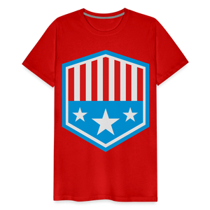 Men's Patriot Tee - red