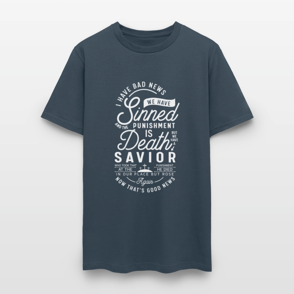 News Men's T-Shirt | GILDAN 5000 -  blue dusk