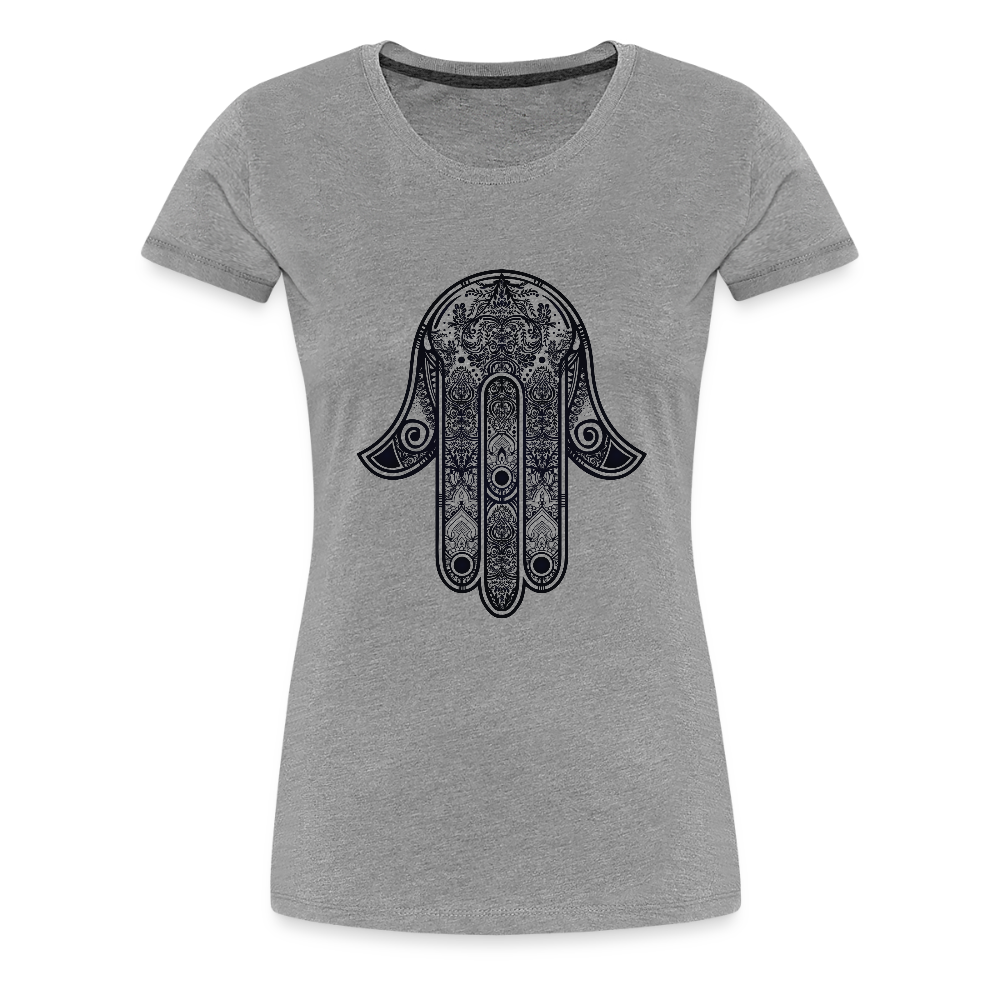 Hand of Fatimah Women’s Premium T-Shirt - heather gray