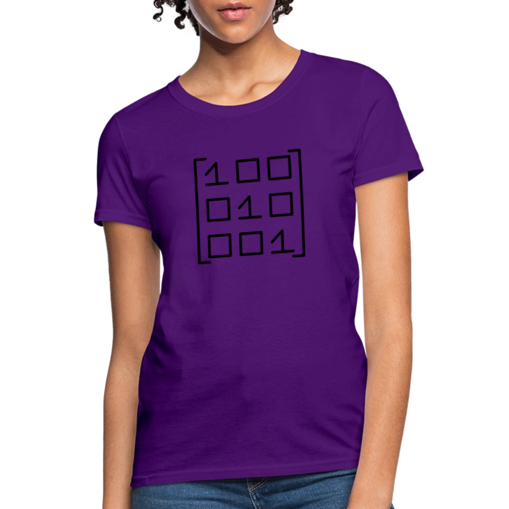 Numbers Women's T-Shirt - purple