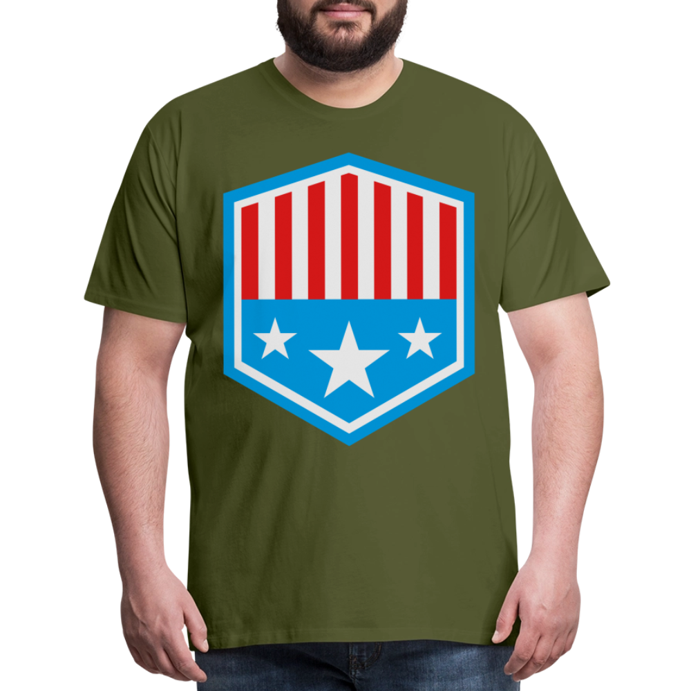 Men's Patriot Tee - olive green