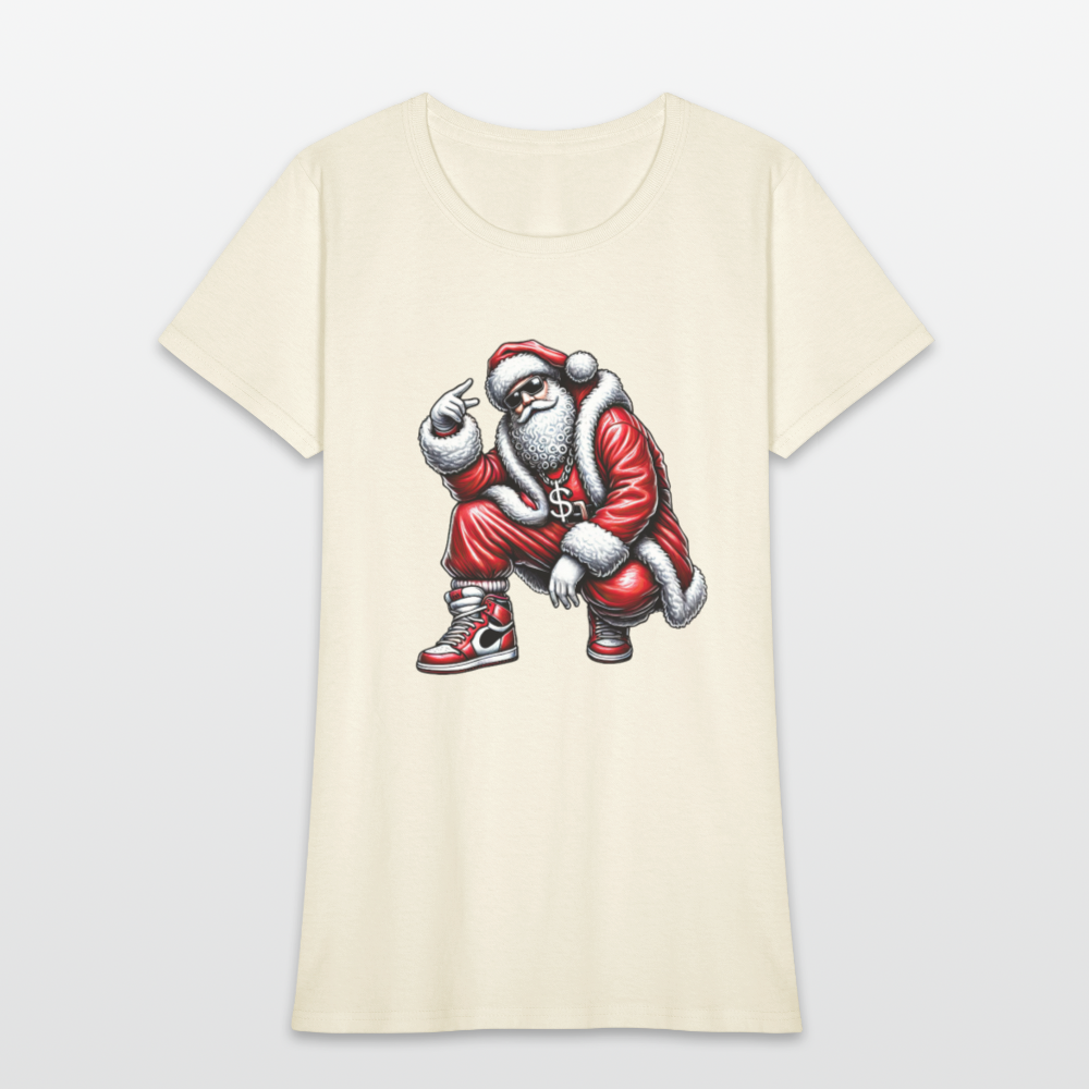 Hip Hop Santa Women's T-Shirt - off white
