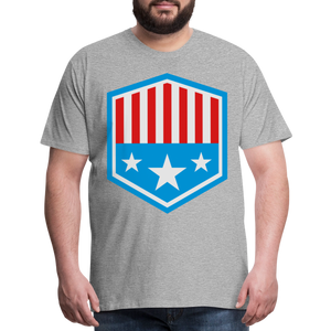 Men's Patriot Tee - heather gray