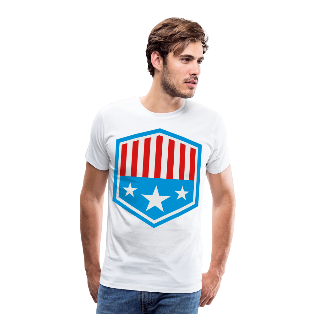 Men's Patriot Tee - white