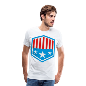 Men's Patriot Tee - white