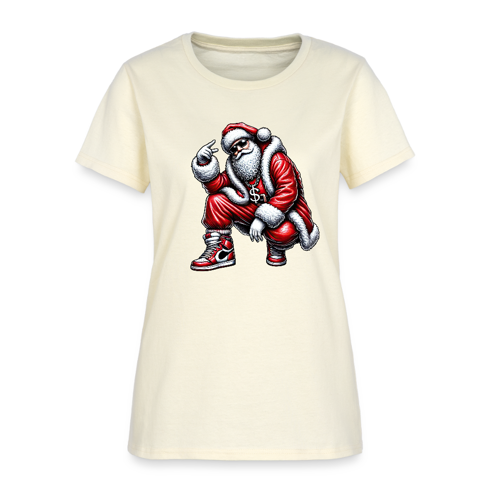Hip Hop Santa Women's T-Shirt - off white