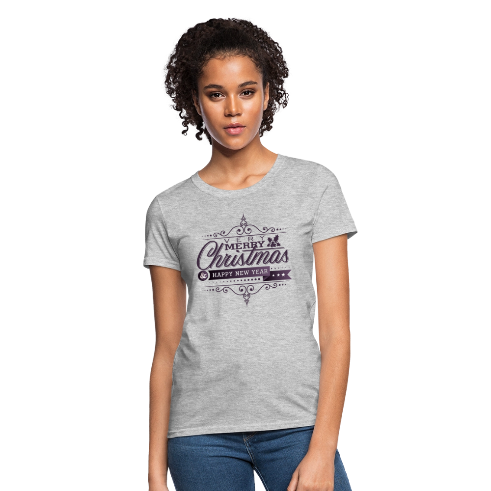 Merry Christmas 3 Women's T-Shirt - heather gray