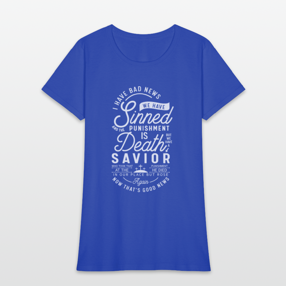 News Women's T-Shirt - royal blue