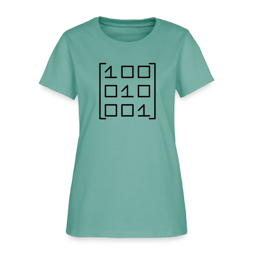 Numbers Women's T-Shirt - aquatic