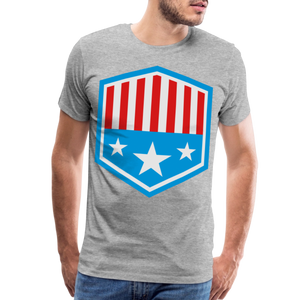 Men's Patriot Tee - heather gray