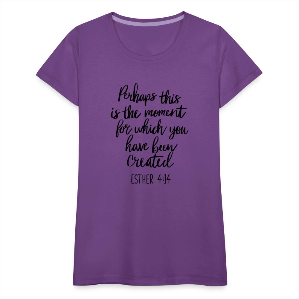 Moment Women’s Premium T-Shirt - purple