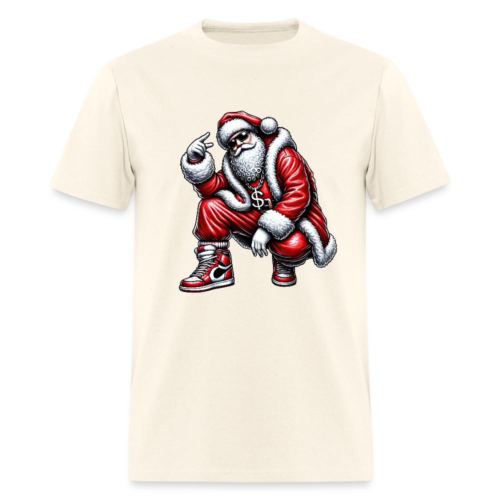 Hip Hop Santa Men's T-Shirt - sweet cream heather