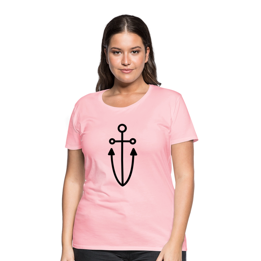 Anchor Women’s Premium T-Shirt - pink
