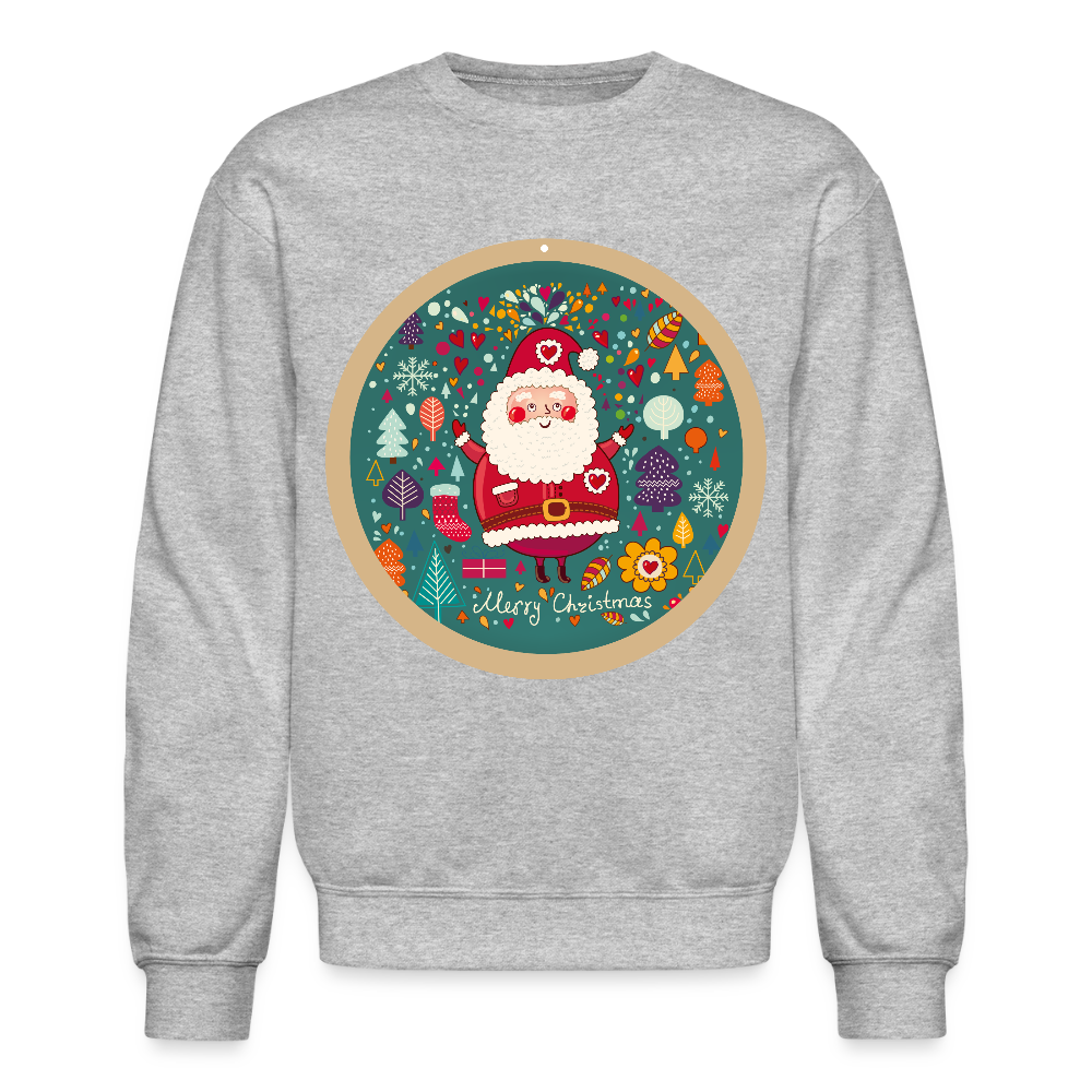 Santa Claus Unisex Crewneck Sweatshirt - heather gray