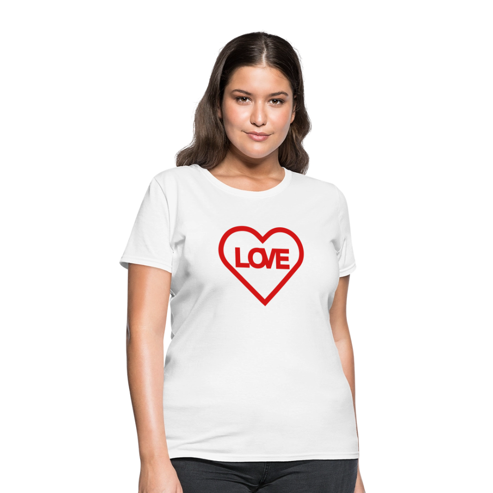 Love Women's T-Shirt - white