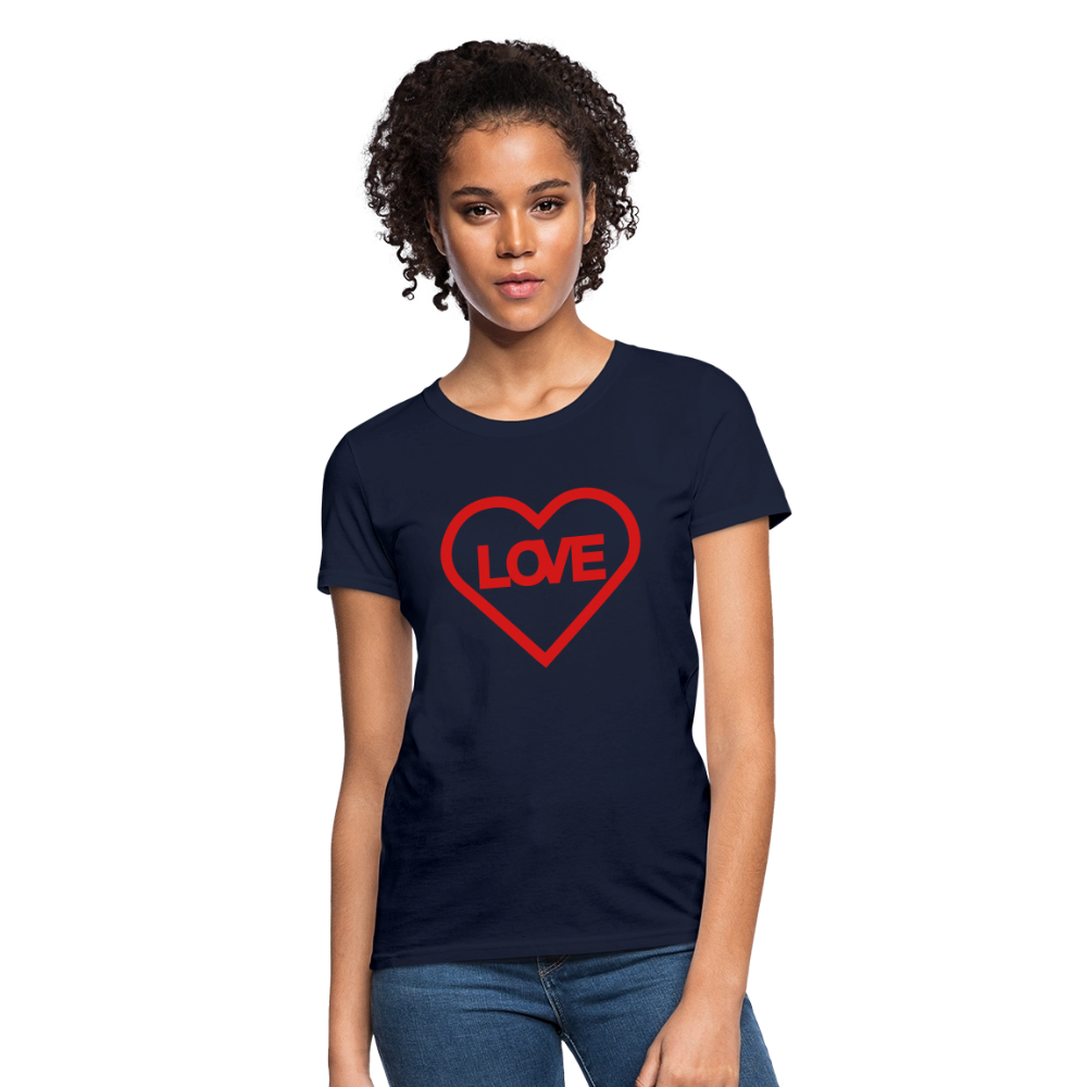 Love Women's T-Shirt - navy