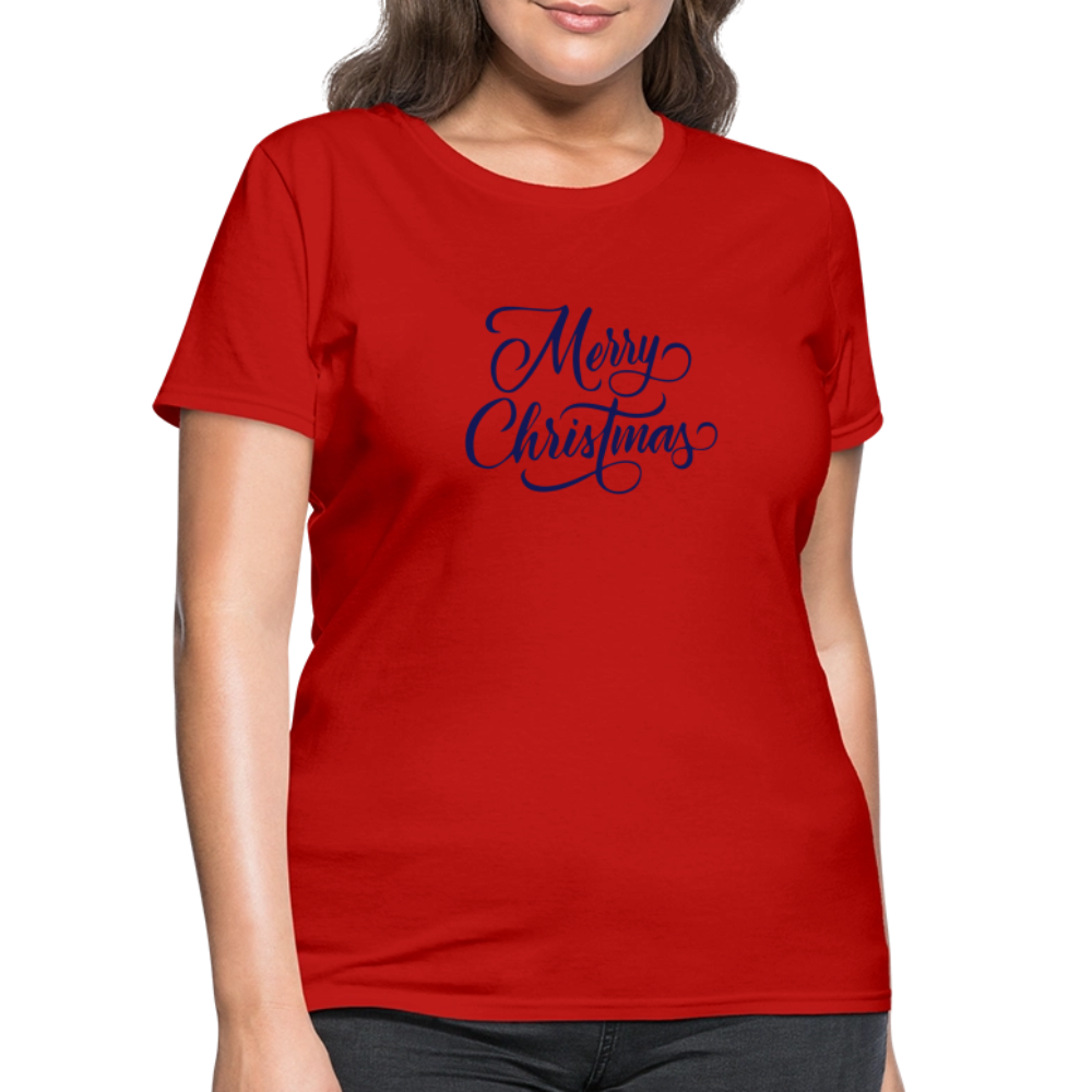 Merry Christmas 2 Women's T-Shirt - red