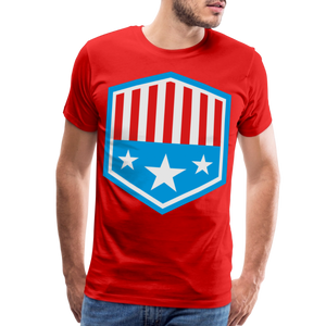 Men's Patriot Tee - red