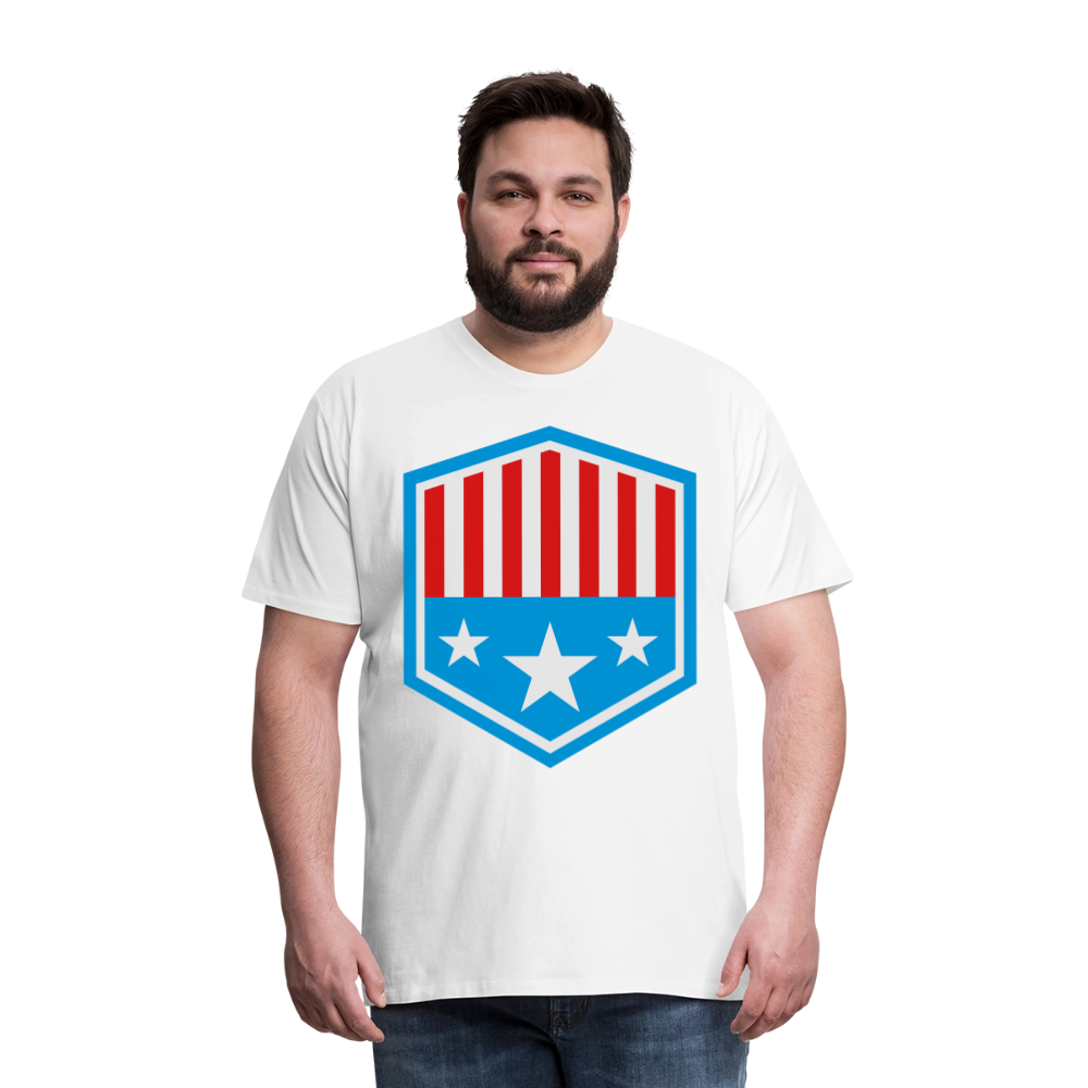 Men's Patriot Tee - white
