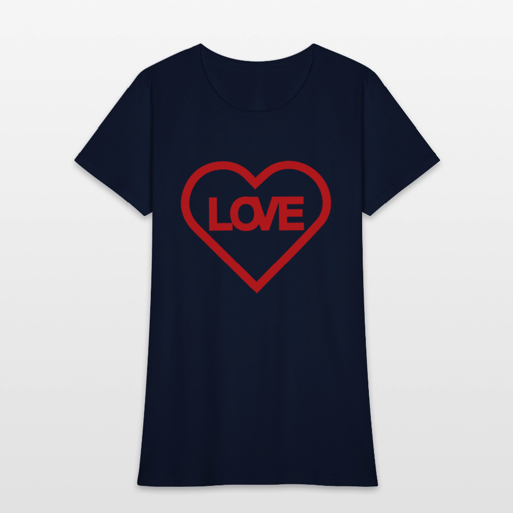 Love Women's T-Shirt - navy