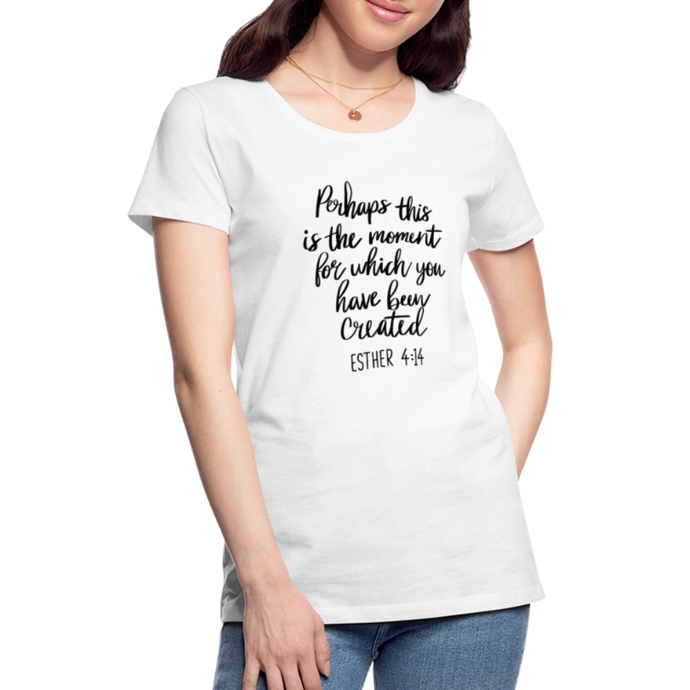 Moment Women’s Premium T-Shirt - white