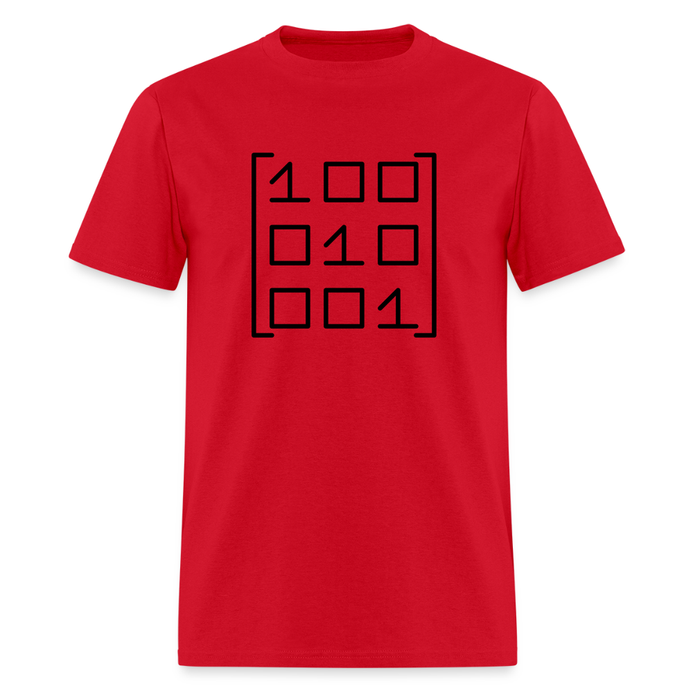 Numbers Men's T-Shirt - red