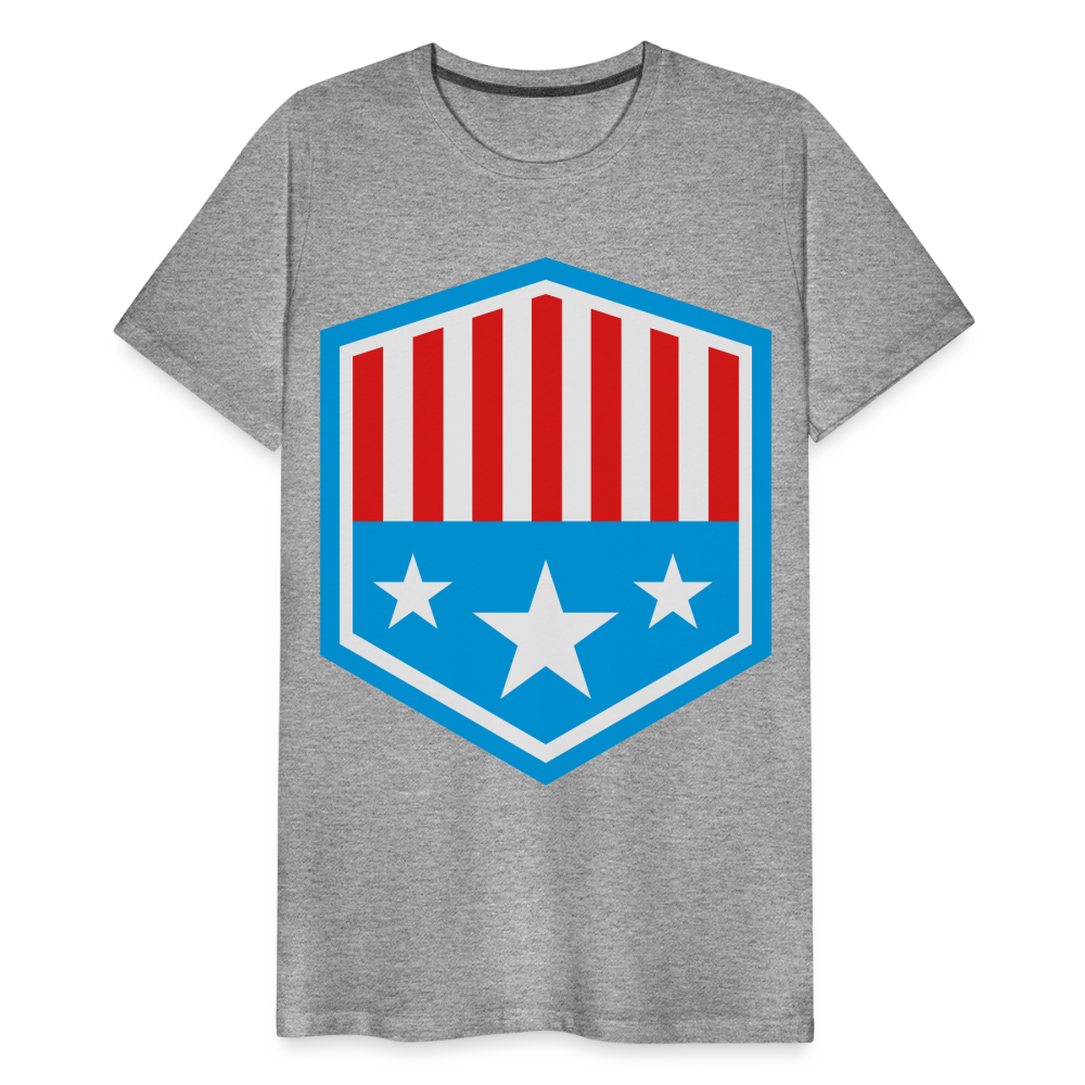 Men's Patriot Tee - heather gray