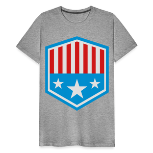 Men's Patriot Tee - heather gray