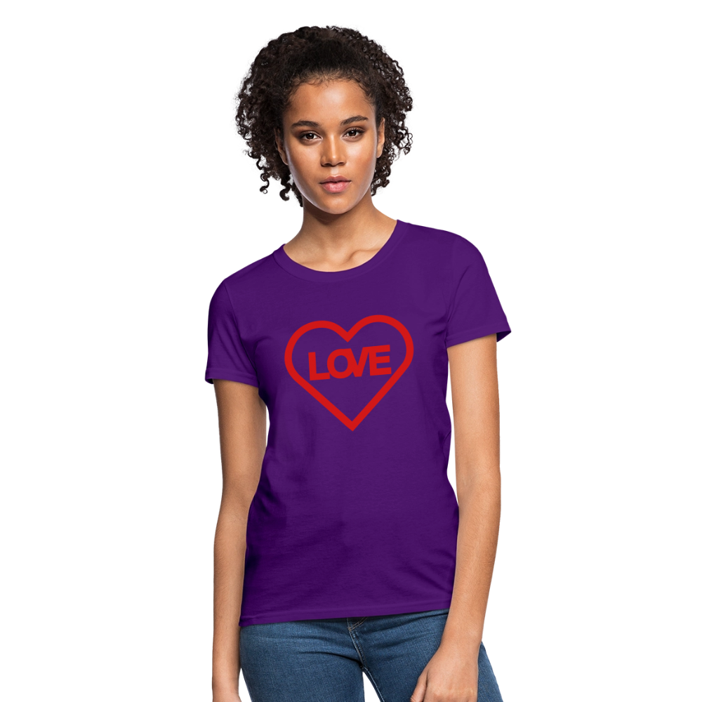 Love Women's T-Shirt - purple