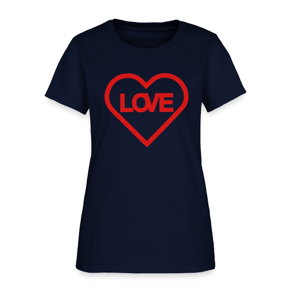 Love Women's T-Shirt - navy