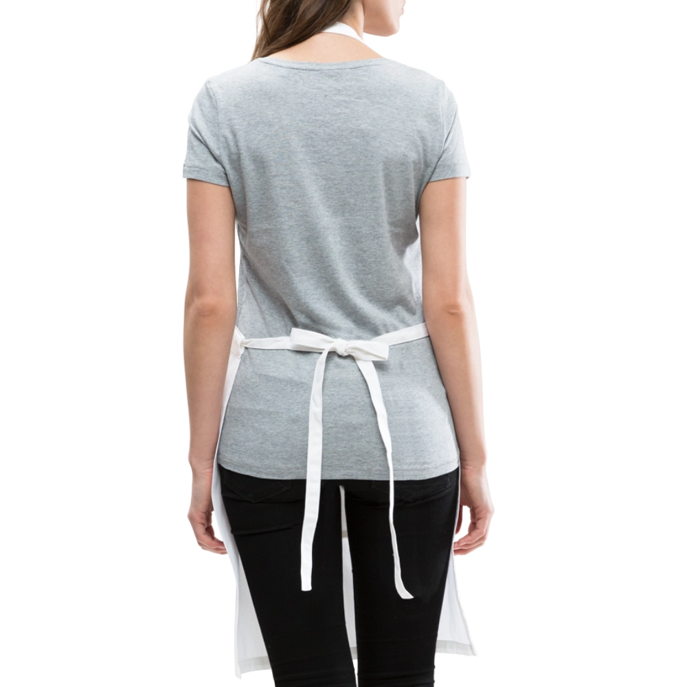 Holiday Spirit Adjustable Apron - white
