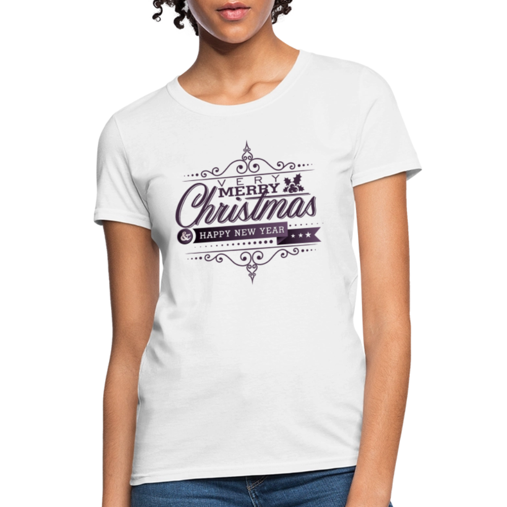 Merry Christmas 3 Women's T-Shirt - white