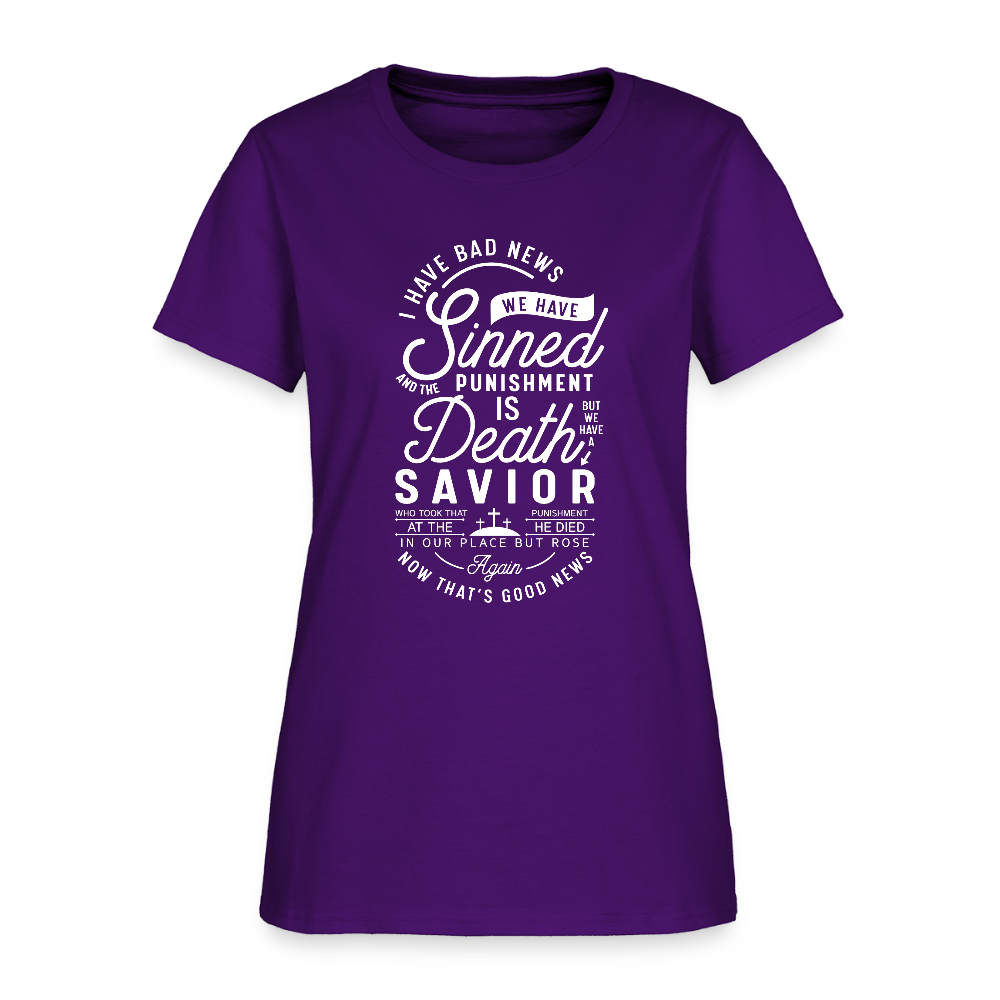 News Women's T-Shirt - purple