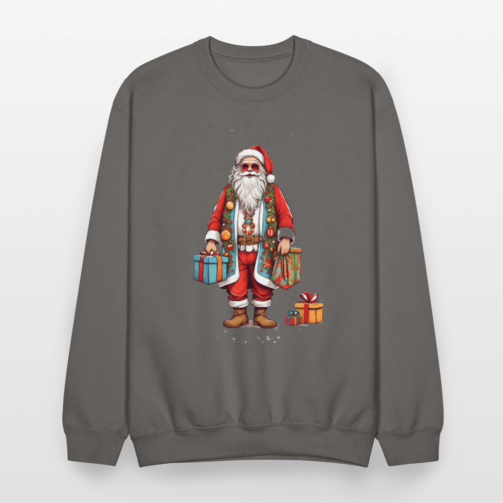 Hippie Santa 2 Sweatshirt - asphalt gray