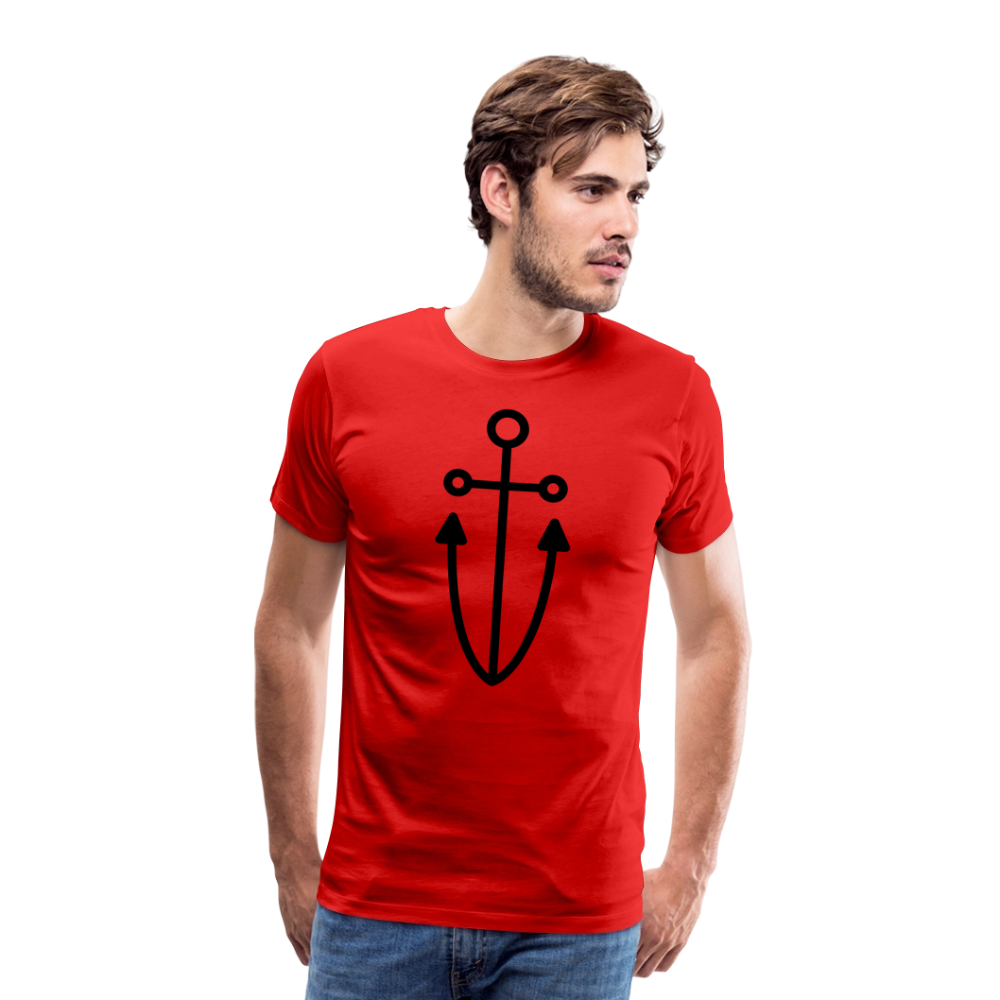 Anchor Men's Premium T-Shirt - red