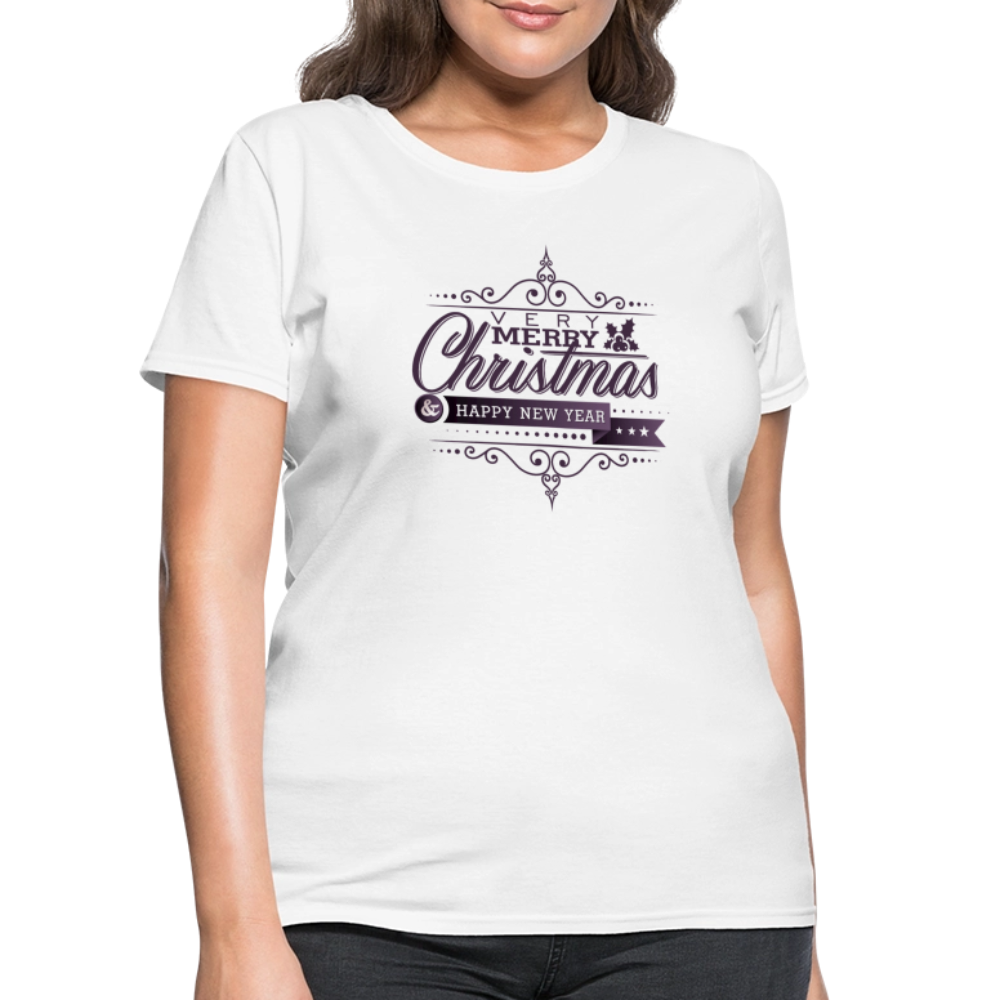 Merry Christmas 3 Women's T-Shirt - white