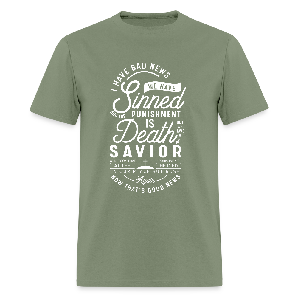 News Men's T-Shirt | GILDAN 5000 - military green