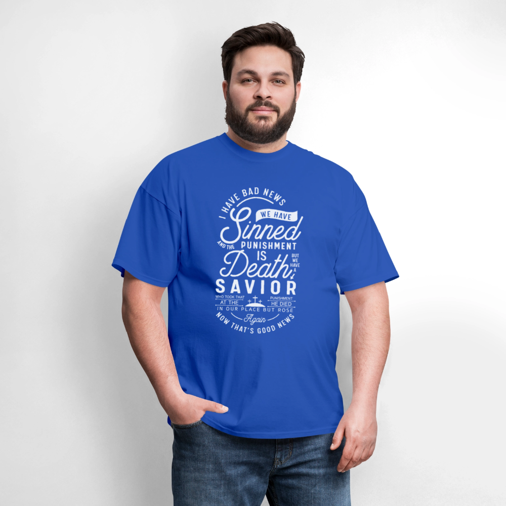 News Men's T-Shirt | GILDAN 5000 - royal blue