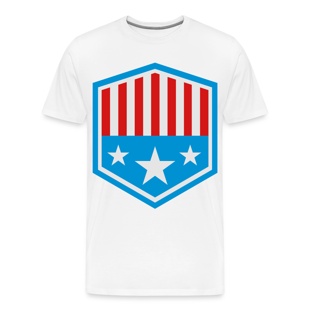 Men's Patriot Tee - white