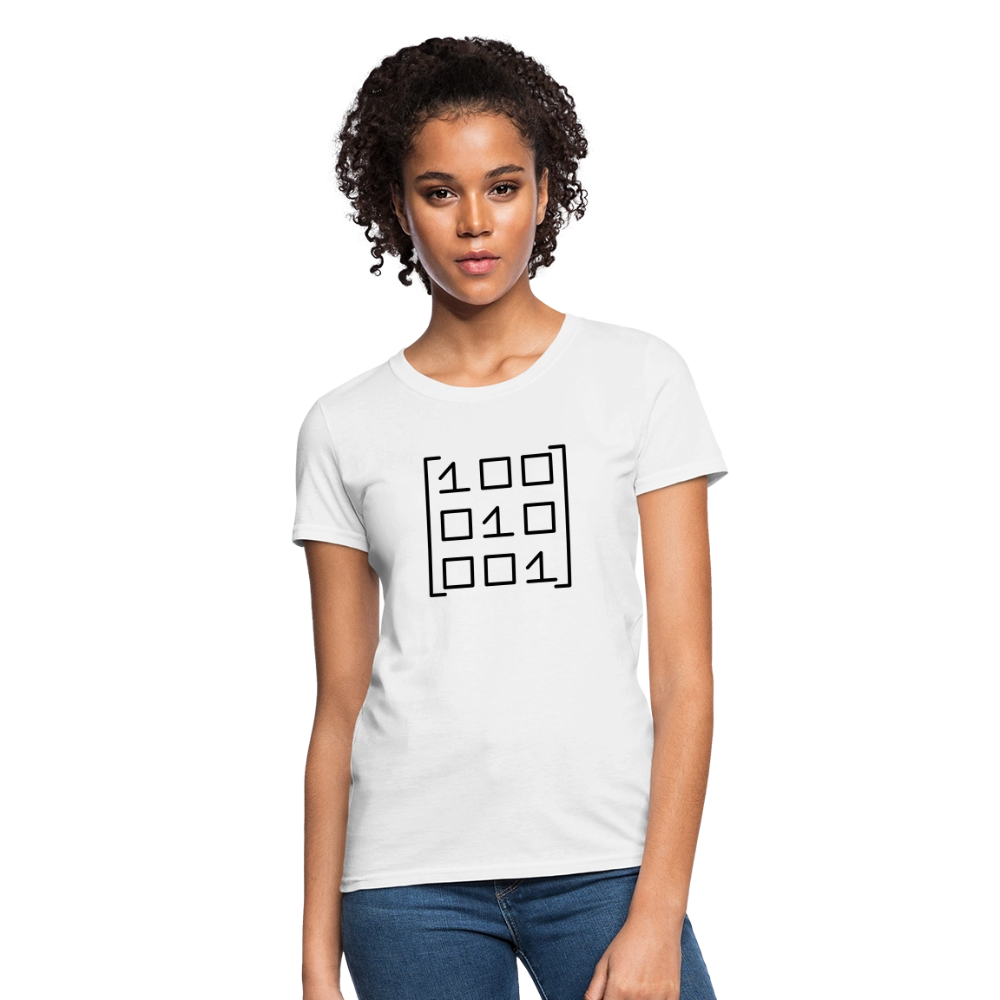 Numbers Women's T-Shirt - white