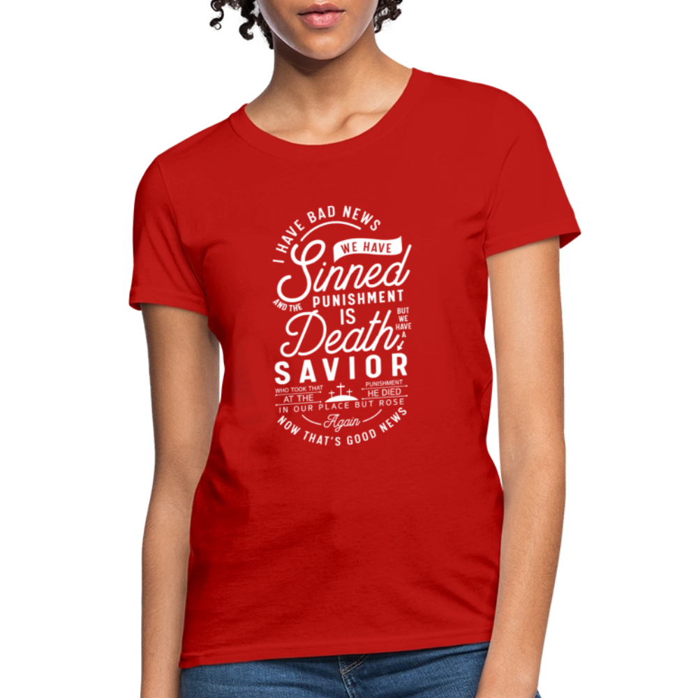News Women's T-Shirt - red