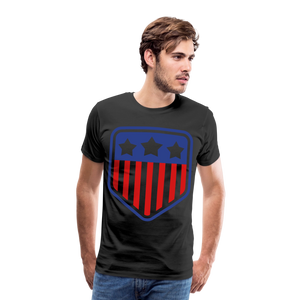 Men's Premium Patriot Tee - black