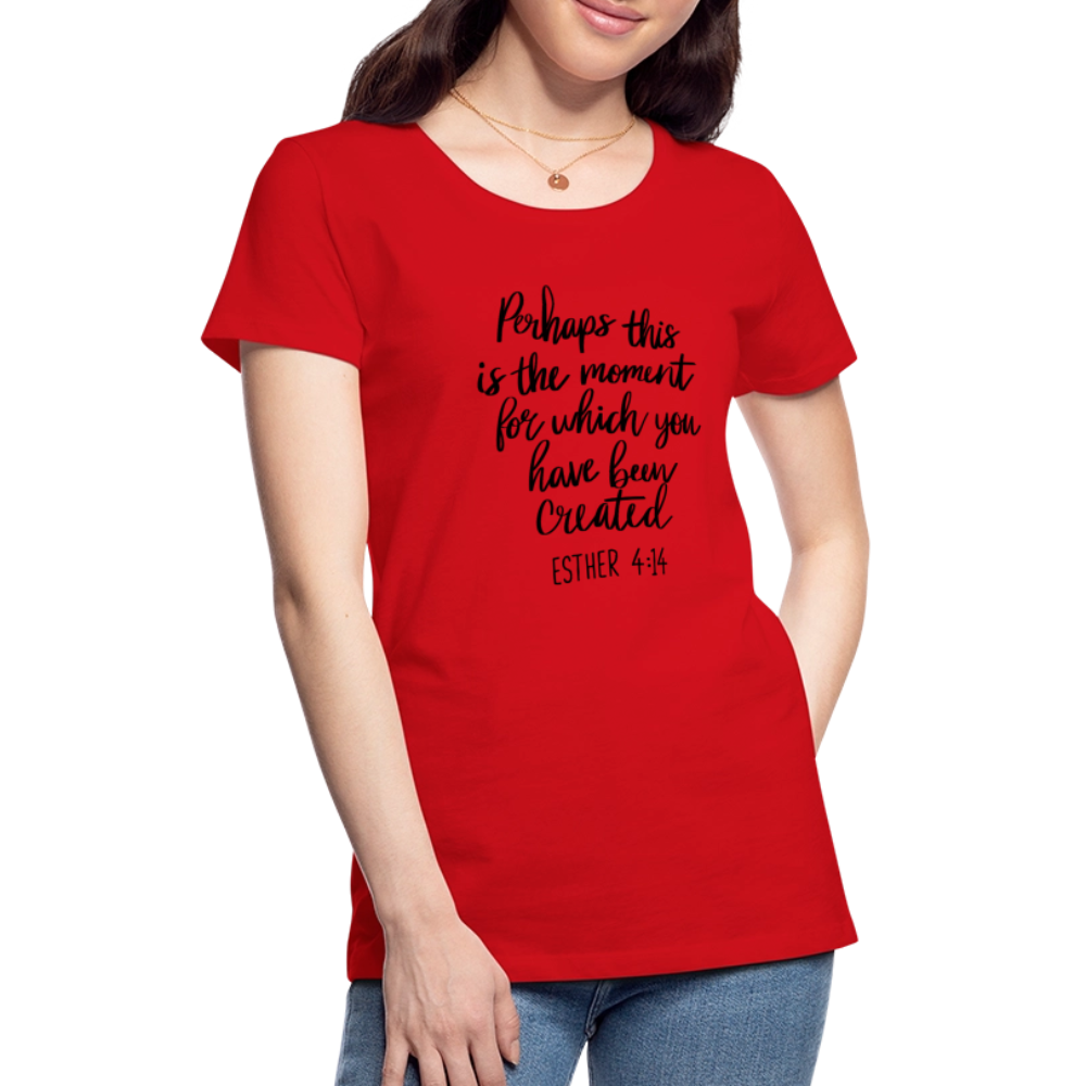 Moment Women’s Premium T-Shirt - red