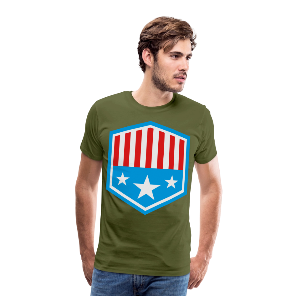 Men's Patriot Tee - olive green
