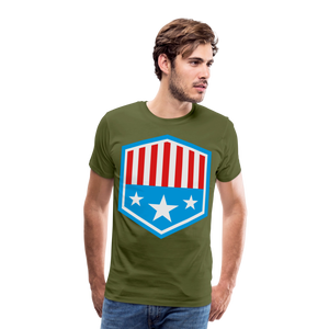 Men's Patriot Tee - olive green