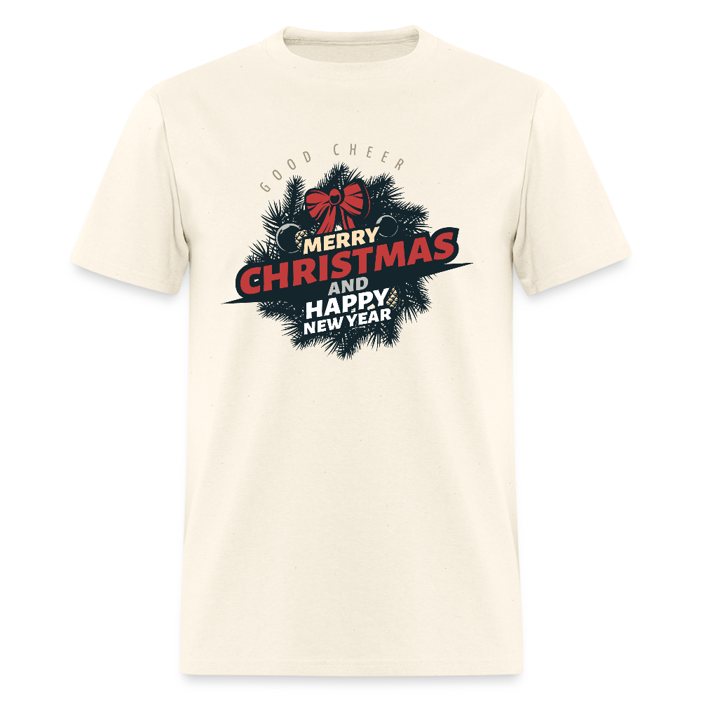 Merry Christmas Men's T-Shirt - sweet cream heather