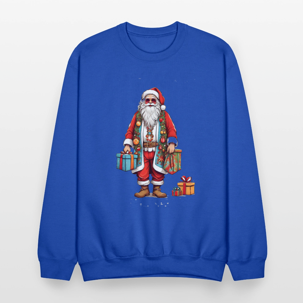 Hippie Santa 2 Sweatshirt - royal blue