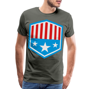 Men's Patriot Tee - asphalt gray